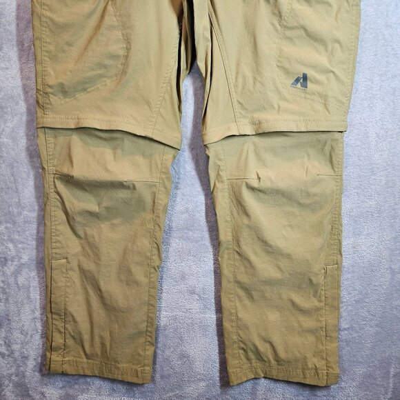 Eddie Bauer Mens First Ascent Guide Pro Pants 38 x 30 Cargo Hiking Khaki Tan - Picture 4 of 15